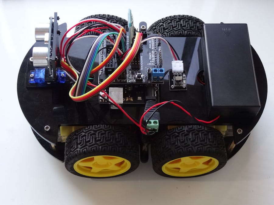 arduino smart car tracking instructions