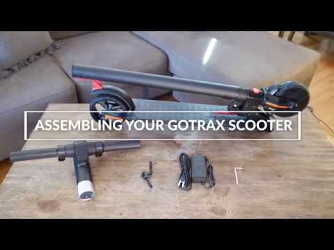 taotao electric scooter assembly instructions