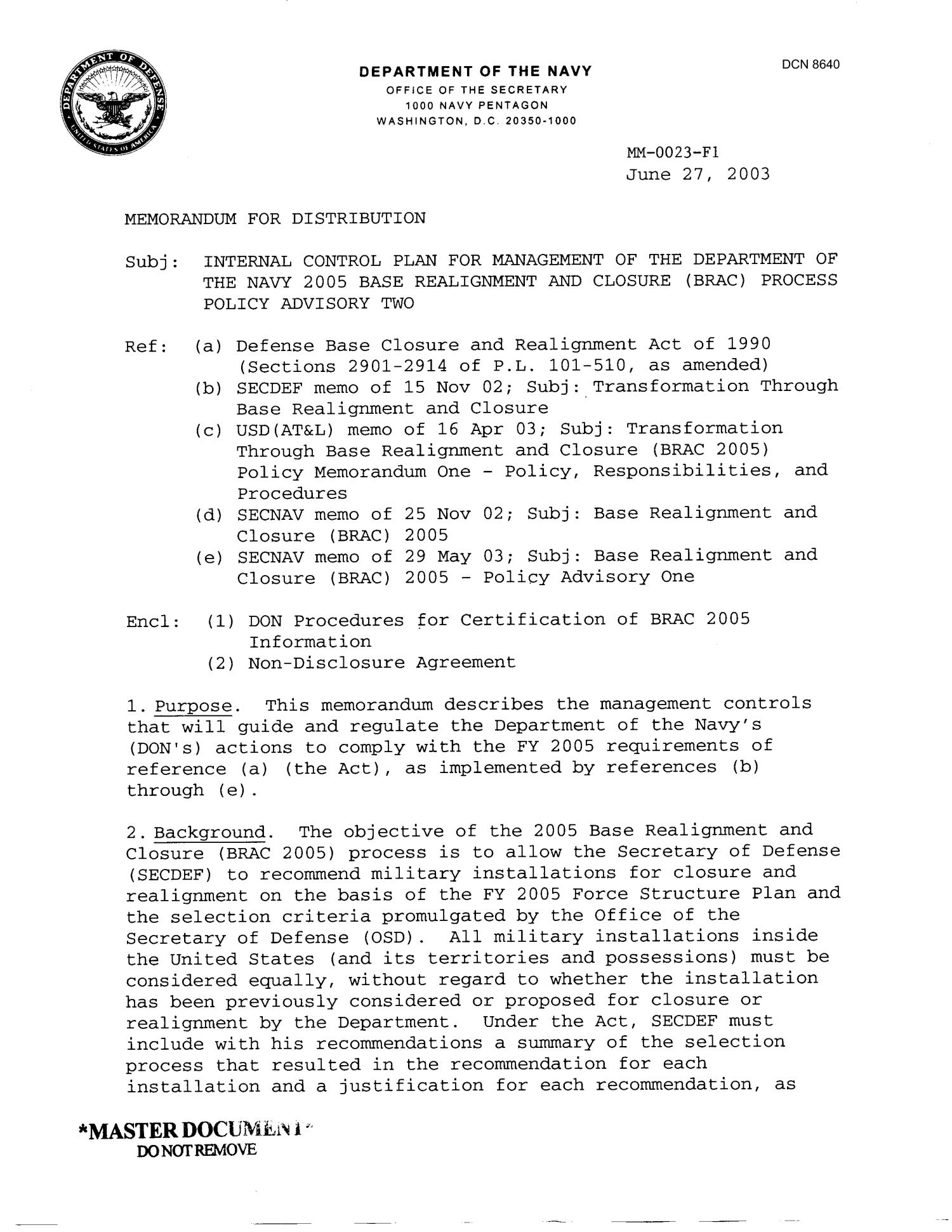 navy memorandum format instruction