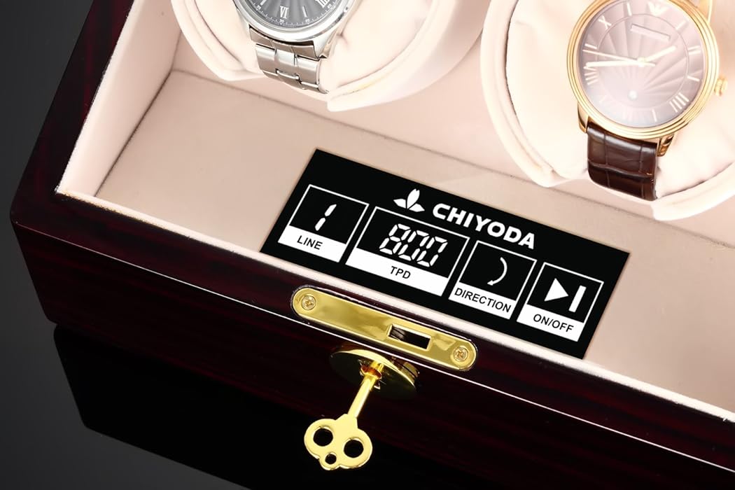 chiyoda double watch winder instructions