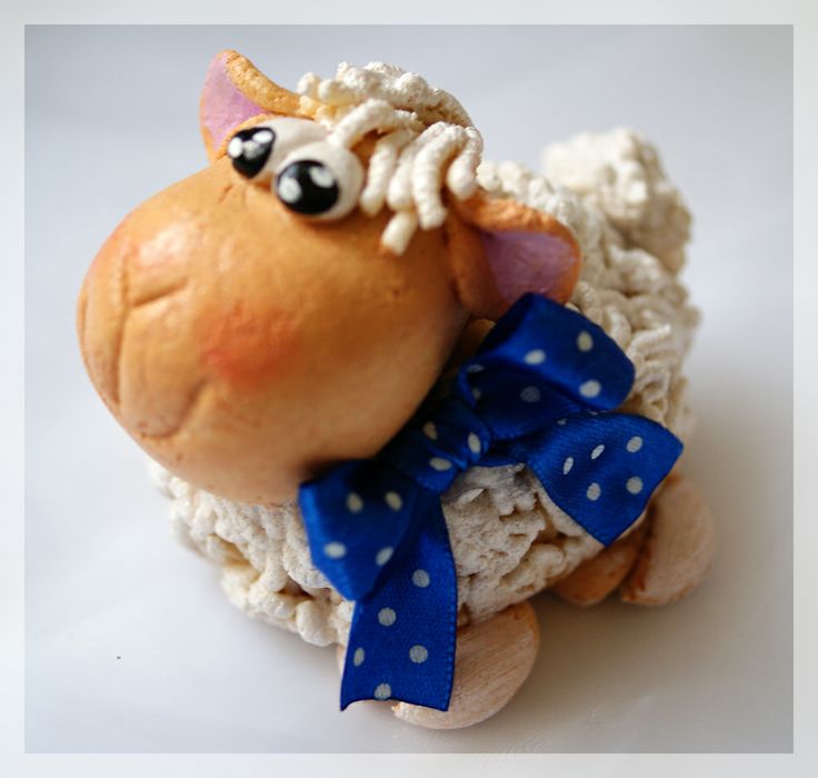 sheep clay model instructions