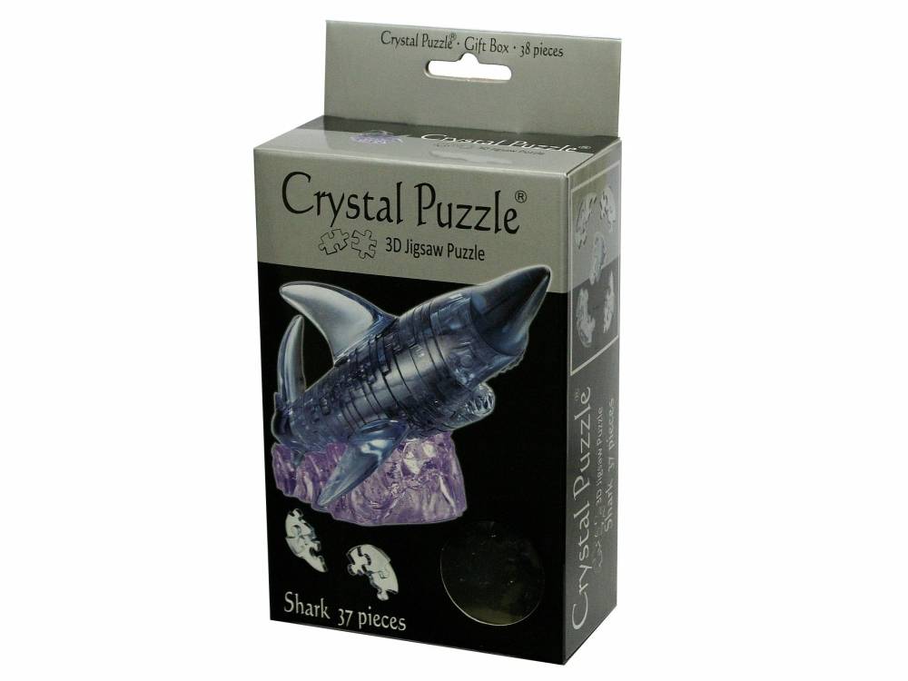 3d crystal puzzle shark instructions