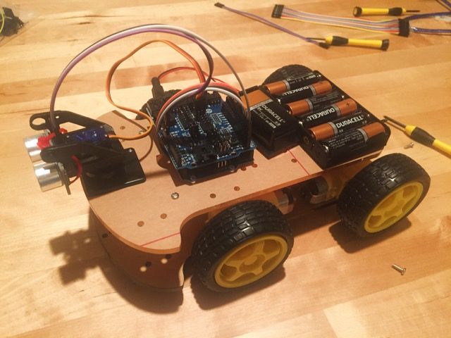 arduino smart car tracking instructions