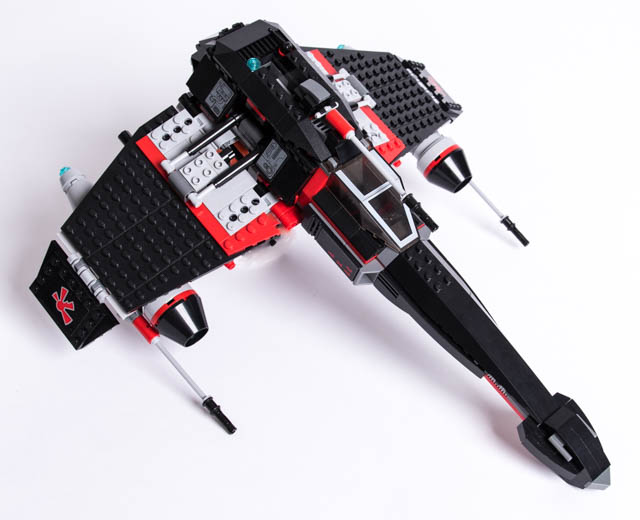 b-wing fighter lego instructions