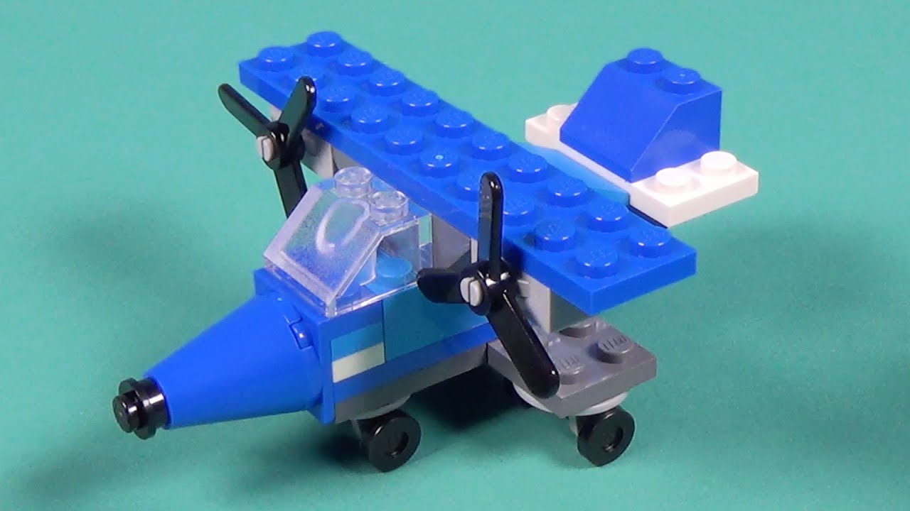lego creator propeller plane instructions