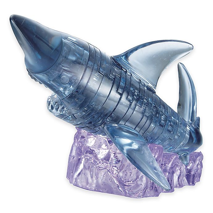 3d crystal puzzle shark instructions