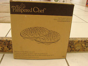 pampered chef microwave potato chip maker instructions