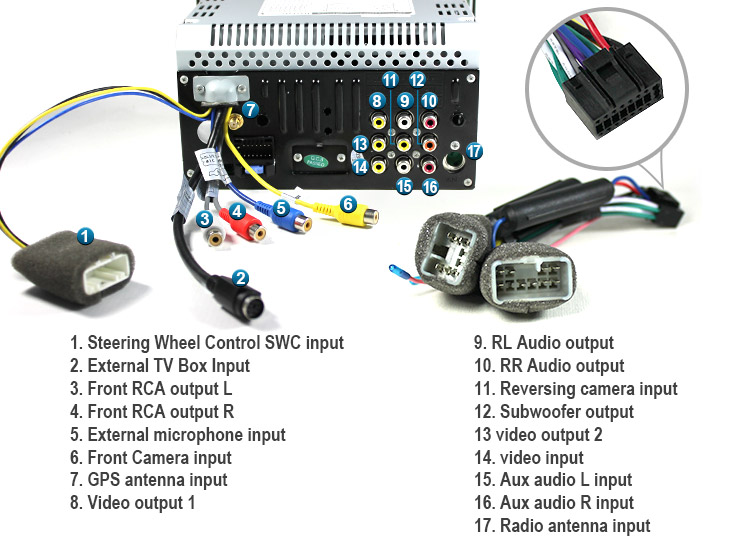 reversing camera wiring instruction