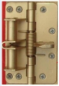 spring hinge pin door closer instructions